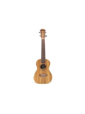 UKULELE MAORI CONCERTO KOA ZEBRA C/SACO WK-2C