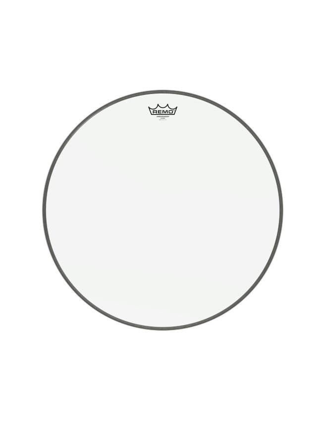 PELE REMO BOMBO AMBASSADOR CLEAR 22"