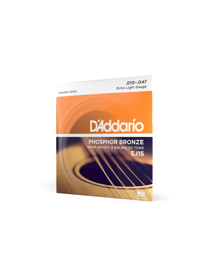 ENCORDOAMENTO D ADDARIO GUITARRA ACUSTICA PHOS/BRONZE 10/47