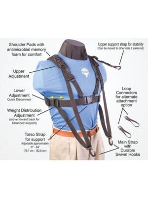 CORREIA TUBA NEOTECH PAD-IT TIPO COLETE