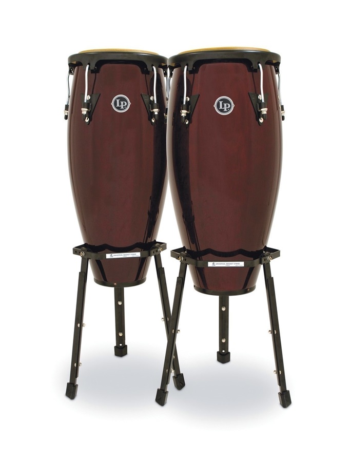 PAR CONGAS LATIN PERCUSSION ASPIRE 10", 11" C/SUPORTE