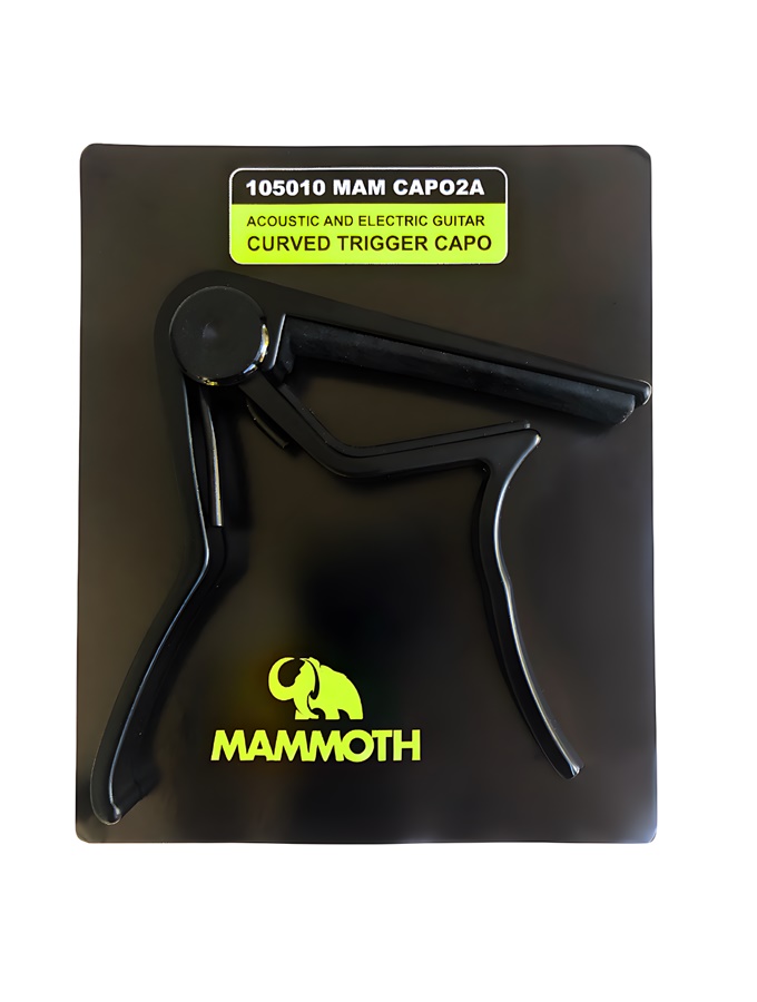 TRANSPOSITOR MAMMOTH GUITARRA ACUSTICA/ELETRICA PRETO