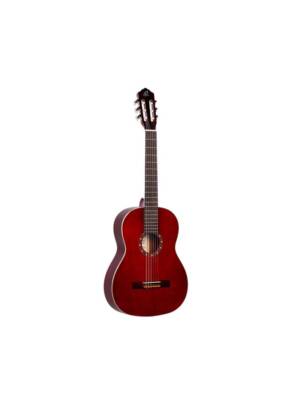 GUITARRA CLASSICA ORTEGA FAMILY COR VINHO C/SACO
