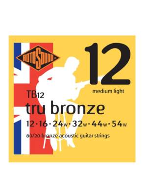 ENCORDOAMENTO ROTOSOUND GUIT.ACUSTICA BRONZE 12-54