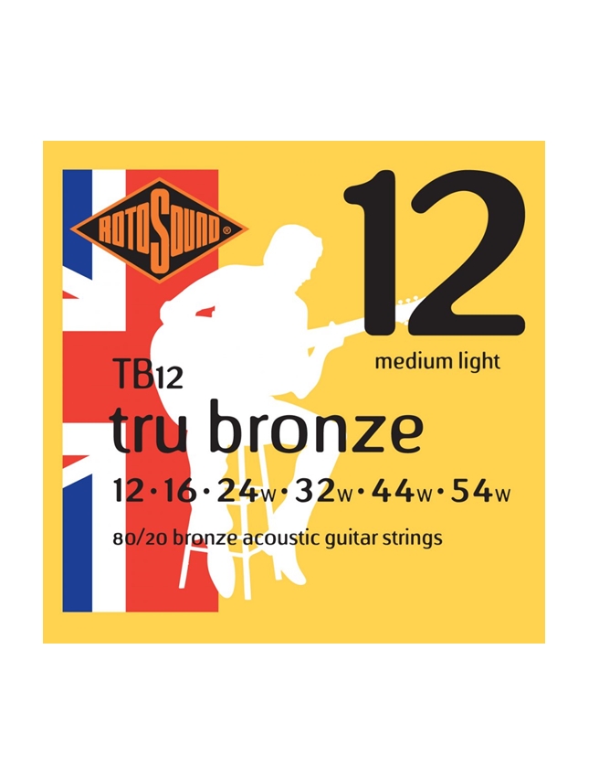 ENCORDOAMENTO ROTOSOUND GUIT.ACUSTICA BRONZE 12-54
