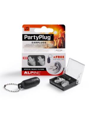 ATENUADOR ALPINE PARA OS OUVIDOS SIMPLES PARTY PLUG