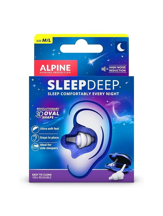 PROTEÇÃO AUDITIVA ALPINE P/DORMIR SLEEP DEEP