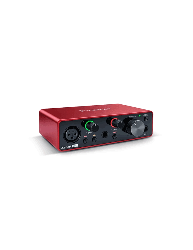 INTERFACE FOCUSRITE SCARLETT SOLO 4ªGEN