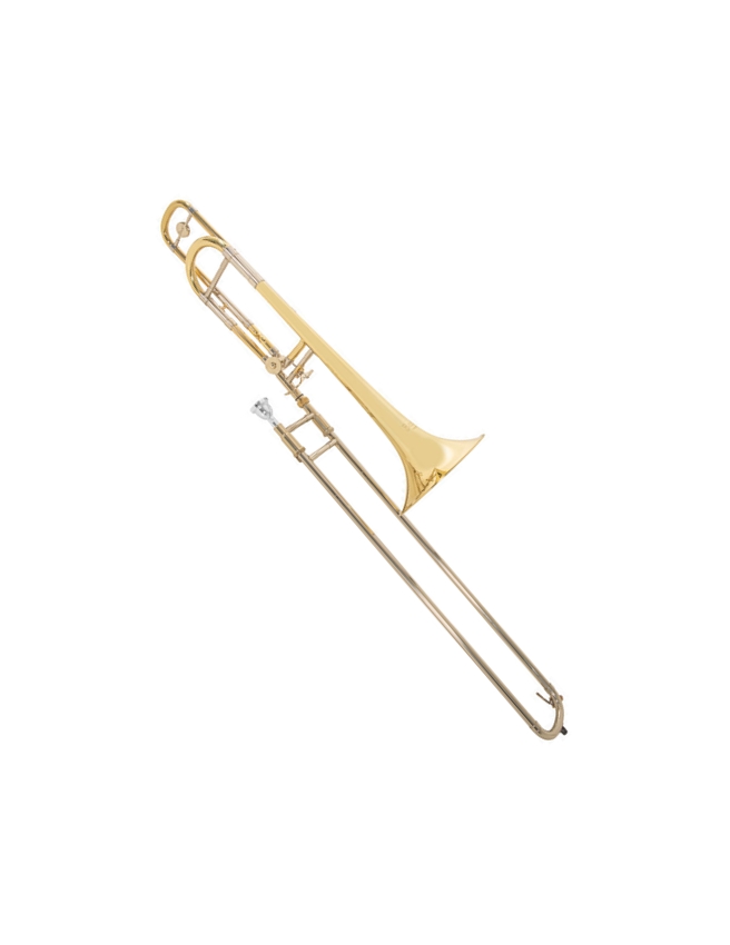 TROMBONE VARAS Fá/Sib BACH LACADO C/ESTOJO TB503B