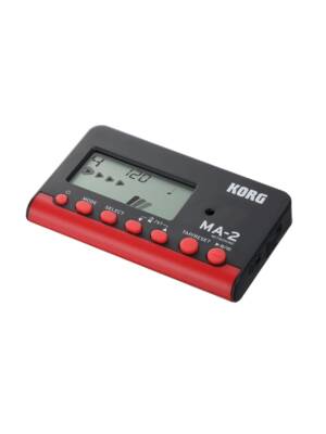 METRONOMO KORG MA-2 PRETO E VERMELHO