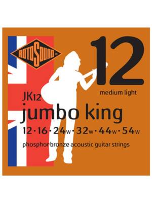 ENCORDOAMENTO GUITARRA ACUSTICA ROTOSOUND PHOSPOR BRONZE 012