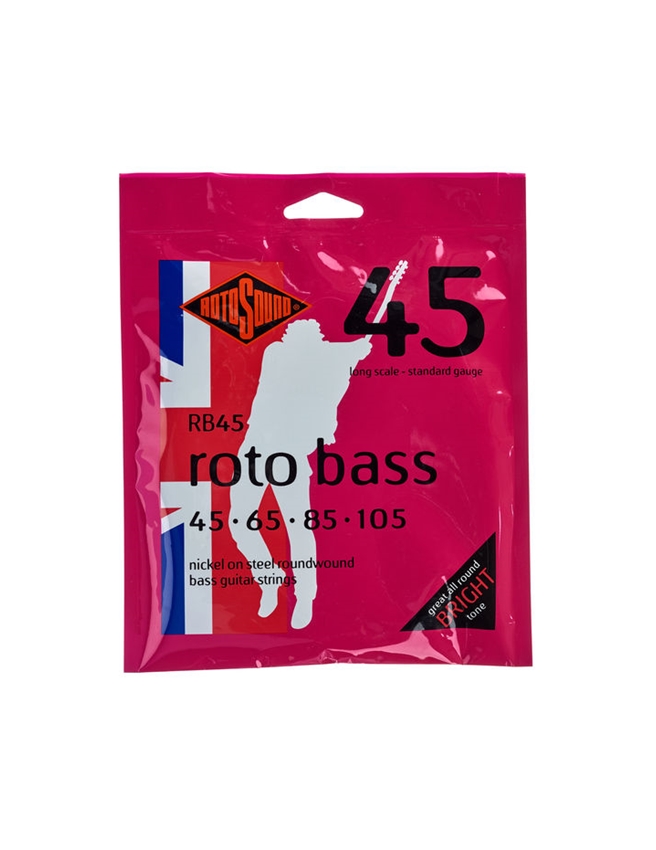 ENCORDOAMENTO ROTOSOUND BAIXO ELTRICO 4 CORDAS RB45