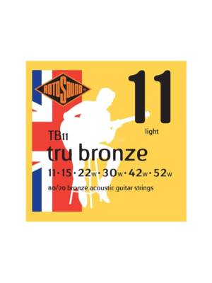 ENCORDOAMENTO ROTOSOUND GUIT.ACUSTICA BRONZE 11-52