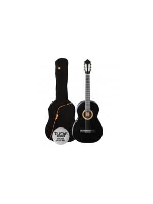 GUITARRA ASHTON CLASSICA PRETA 3/4 COM SACO