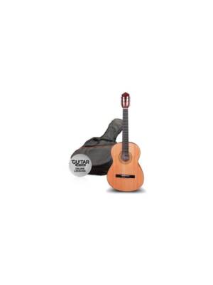 GUITARRA ASHTON CLASSICA MOLINA NATURAL 4/4 COM SACO