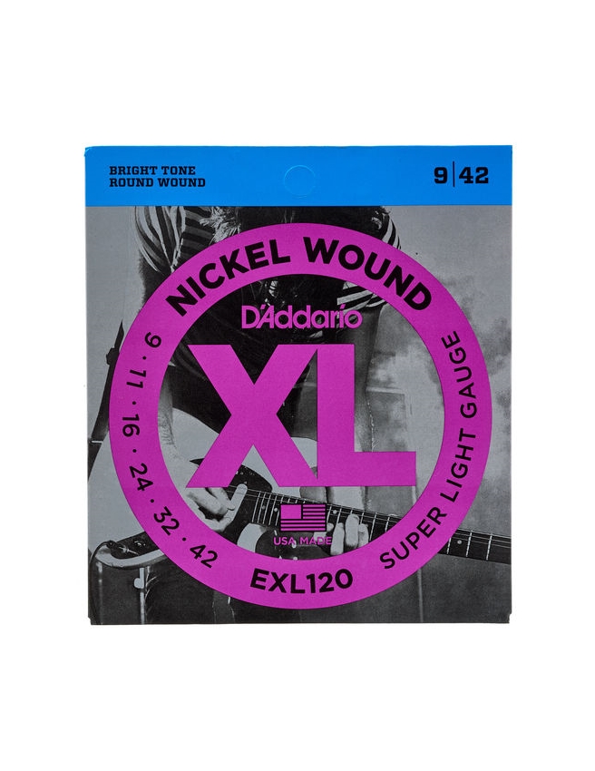 ENCORDOAMENTO GUITARRA ELECTRICA EXL120 D ADDARIO