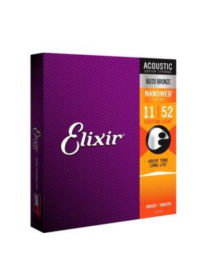 ENCORDOAMENTO ELIXIR P/GUIT. ACUST. LIGHT 11/52