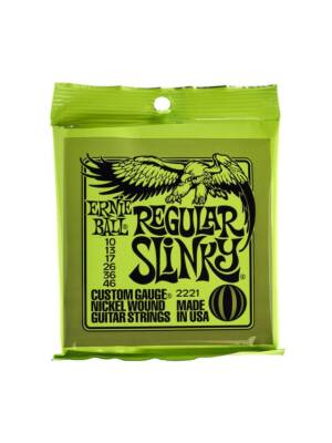 ENCORDOAMENTO ERNIEBALL P/GUITARRA LECT. 10/46