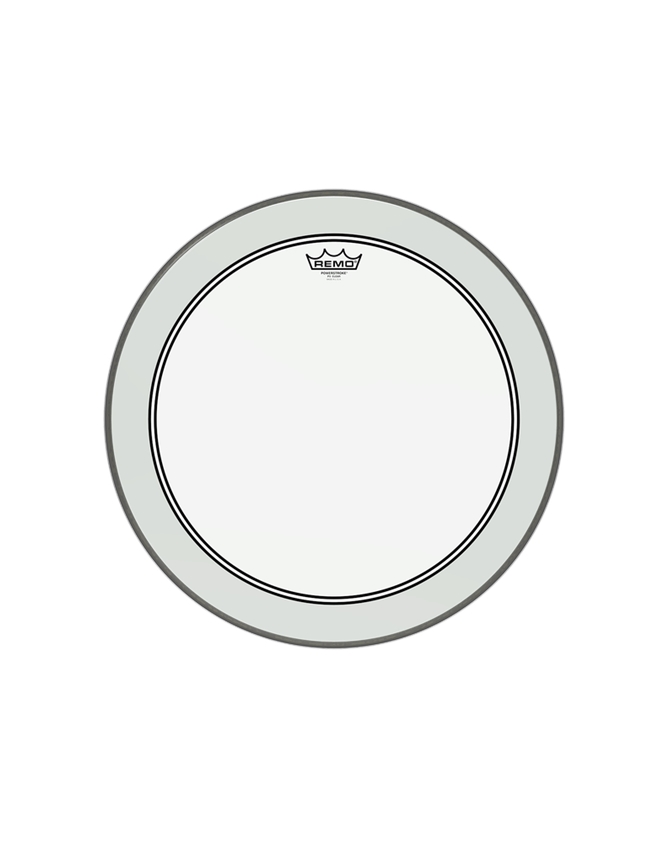 PELE REMO BOMBO POWERSTROKE P3 CLEAR 24"
