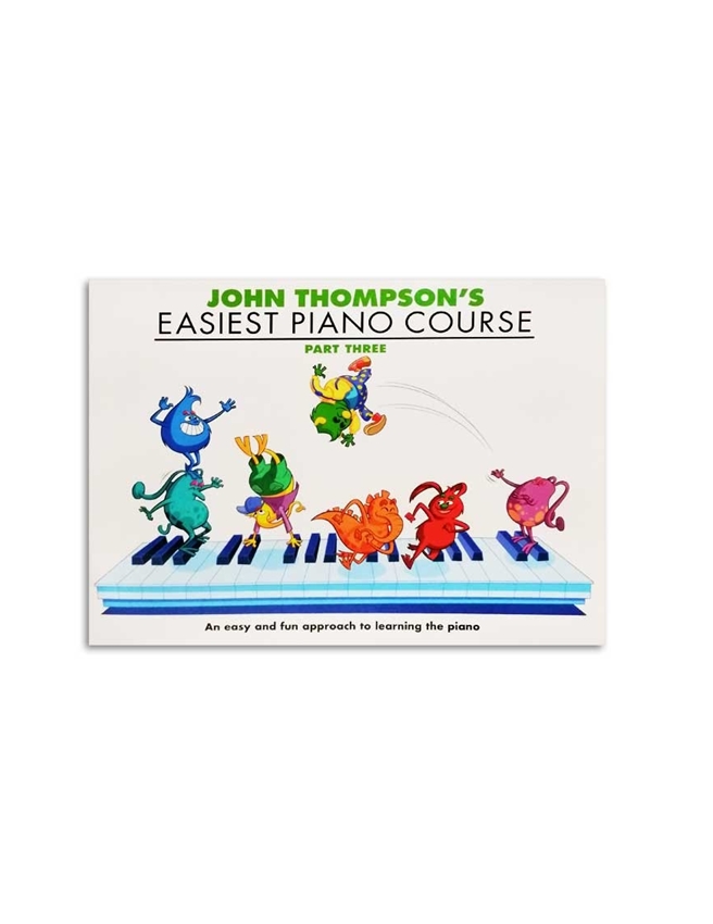 CURSO ELEMENTAR PIANO JOHN THOMPSON VOLUME 3